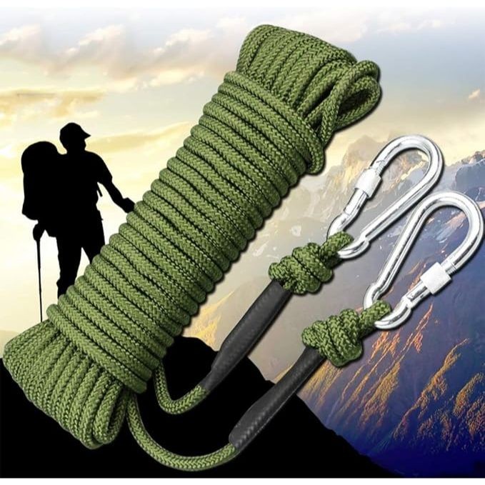 JOY Rope Climbing 8mm Outdoor Life Saving Emergency Floating Rescue ...