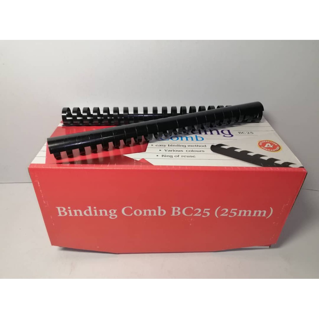 ASTAR 25mm/50pcs PVC Binding Comb Ring / Plastic Binding Comb Rings ...