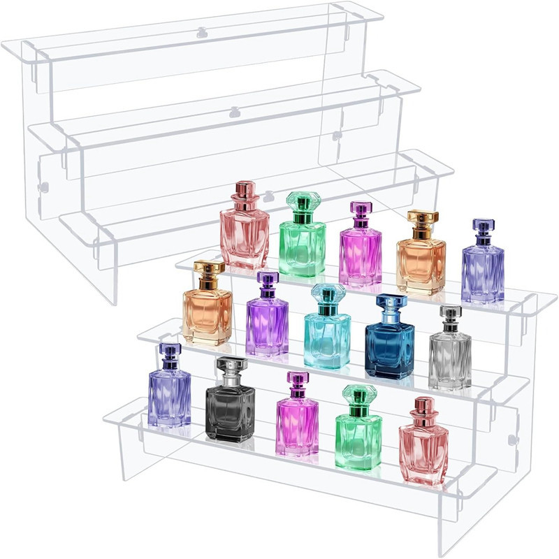 Acrylic Display Rack Multi Layer Acrylic Ladder Rack Popmart Figure ...