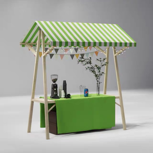 Kindergarten Night Market Foldable Wooden Stall Outdoor Stall Activity ...