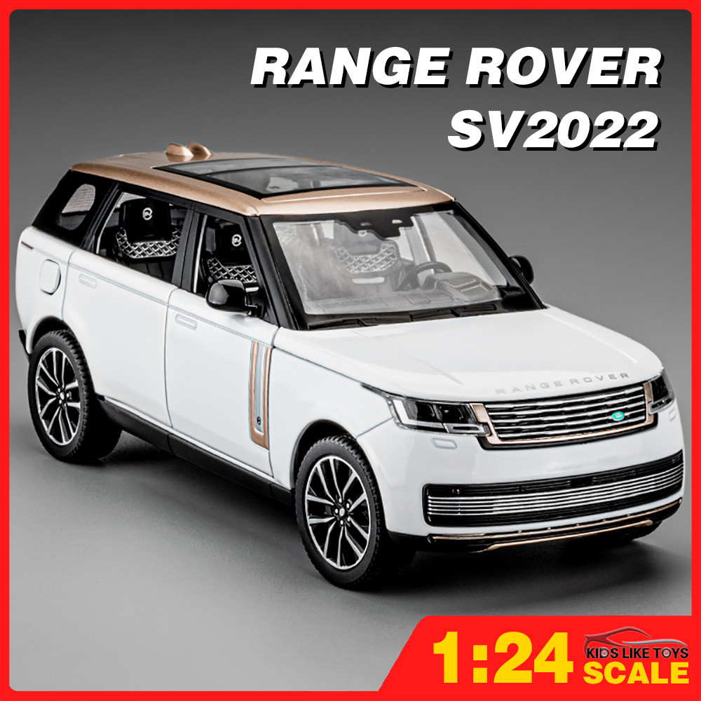 KLT 1:24 Range Rover SV2022 Diecast Model Car Alloy Cars Toys ...