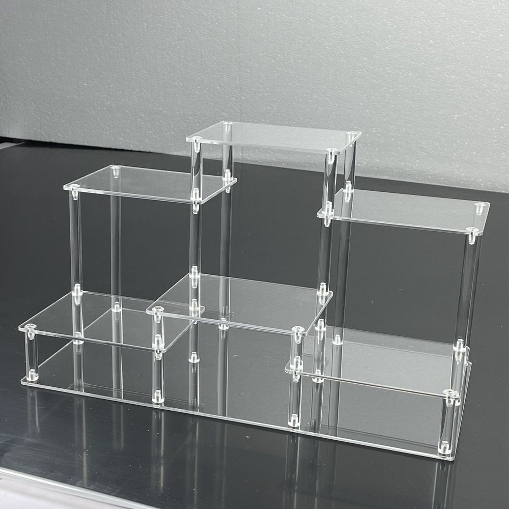 [Easy Assembly] Acrylic Transparent Small Bogu Rack Ladder Rack Multi ...
