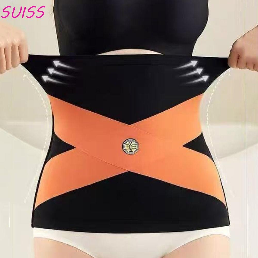 SUISS Postpartum Body Shaper, Seamless Thin Waist Trainer, Simple Belly ...