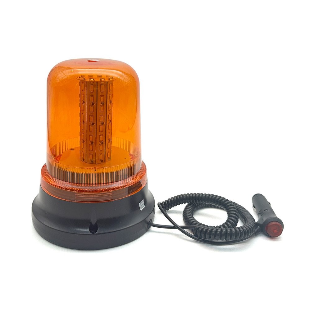 80led Car Warning Light Magnetic Roof Rotating Strobe Light Engineering ...