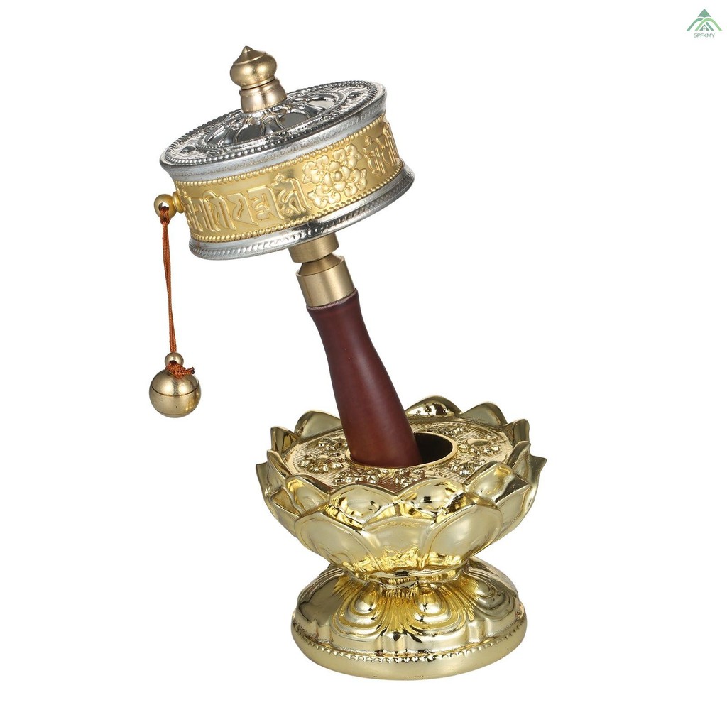 Tibetan Prayer Wheel Tibetan Buddhist Hand Turn Praying Instrument ...