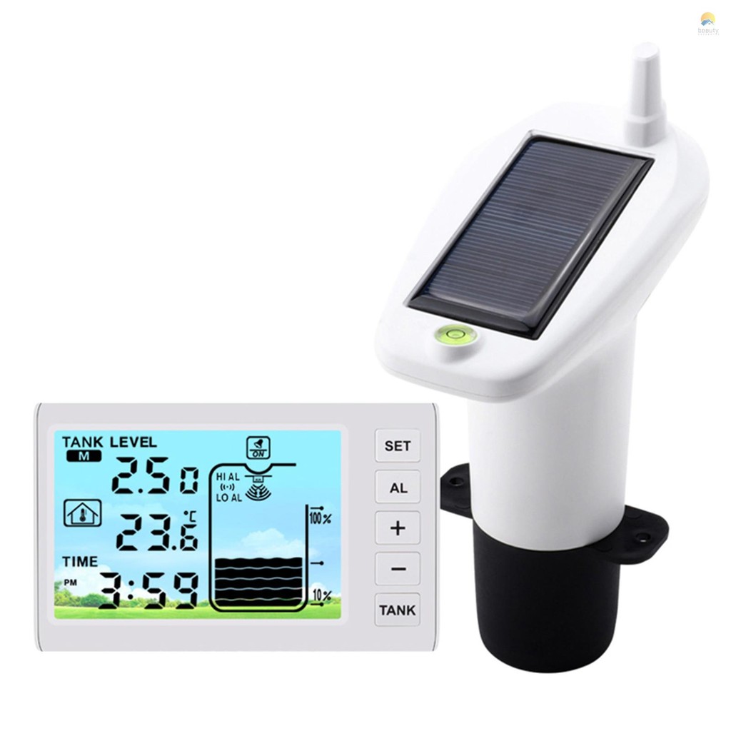 Ultrasonic level meter Wireless Ultrasonic Water Level Monitor Tank ...