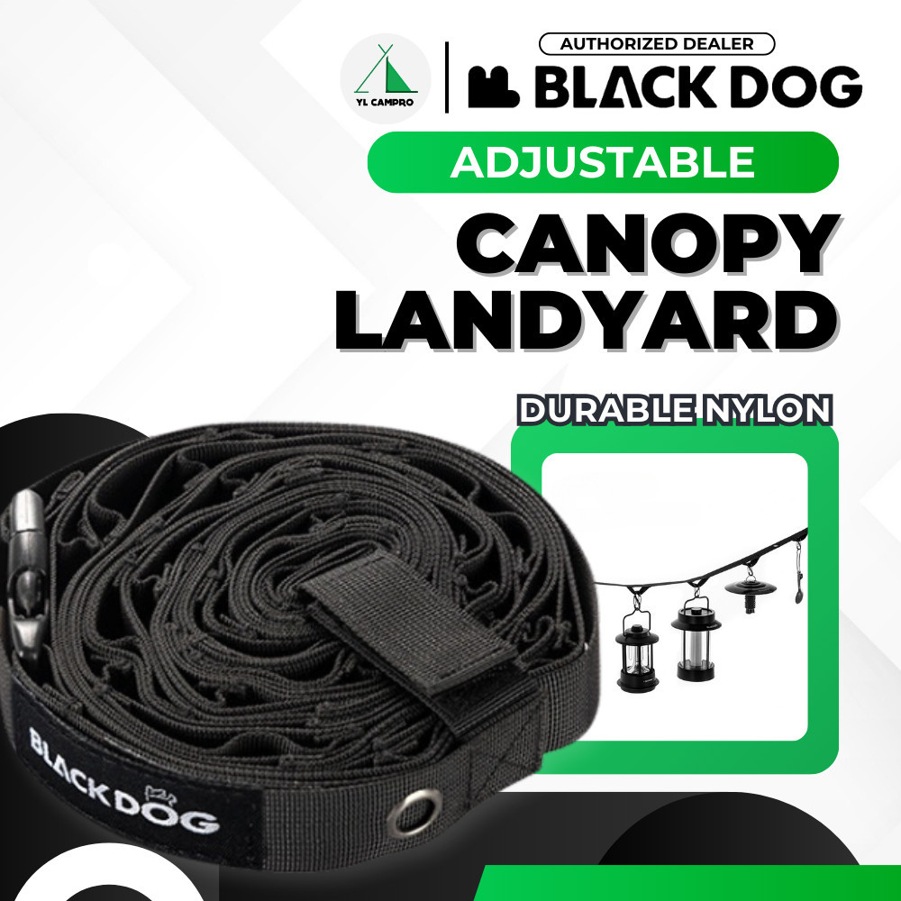 BLACKDOG Flysheet Adjustable Hang Rope Outdoor Camping Canopy Hanger ...