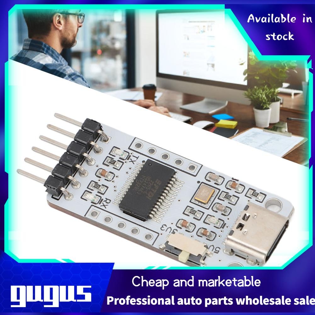 Gugushop FT232RL USB To TTL Serial Adapter Module Compact Powerful Chip ...