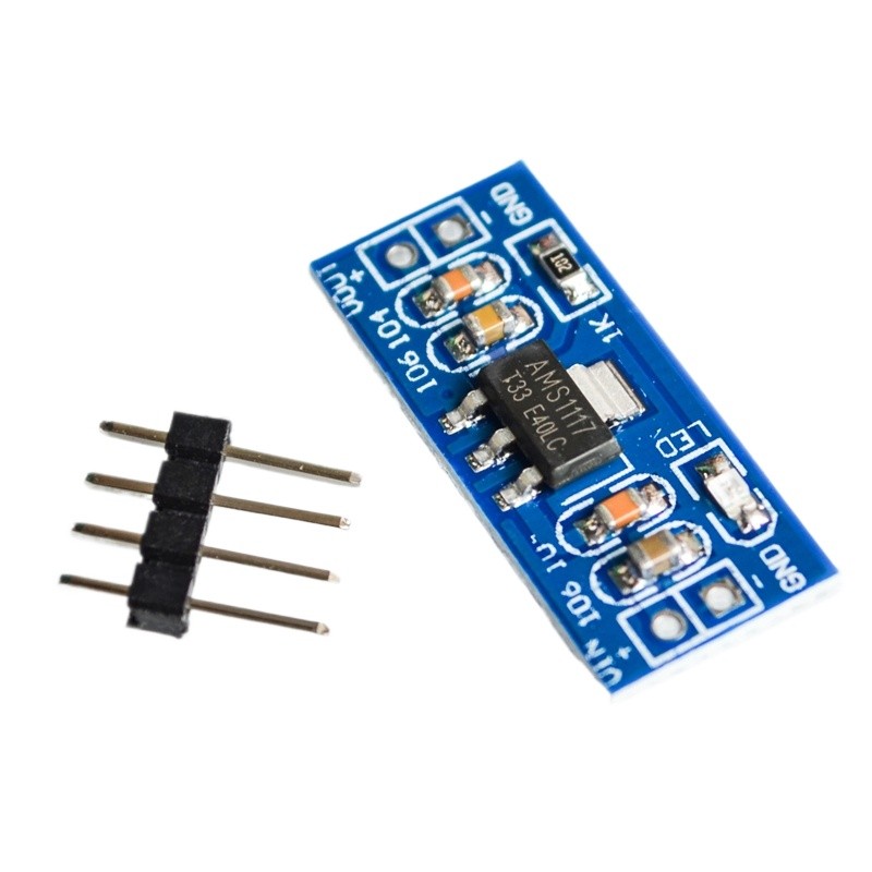 3.3V Power Module AMS1117 3.3V Power Module Unwired Pin Header New ...
