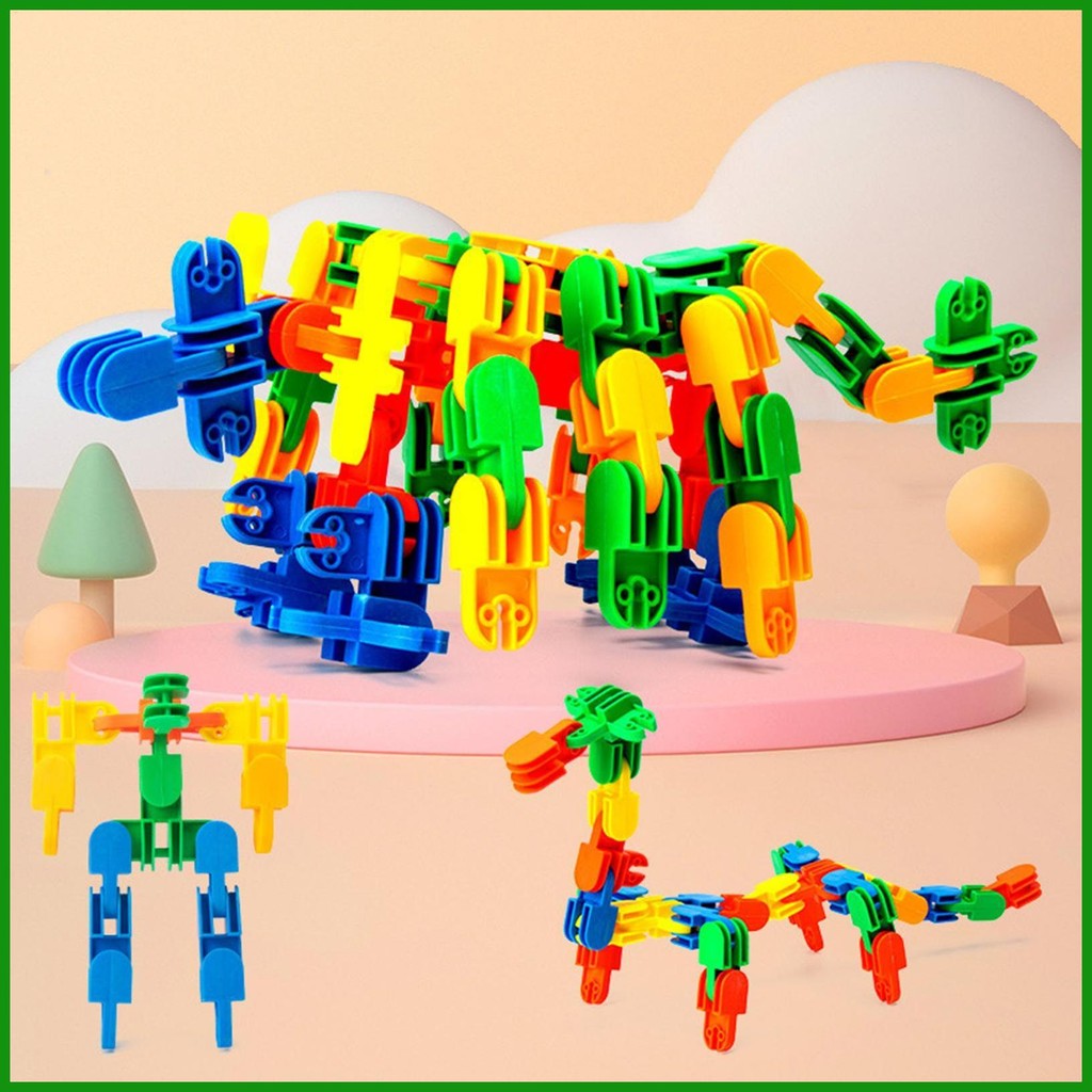 Interlocking Building Blocks Connecting Blocks Creative Educational ...