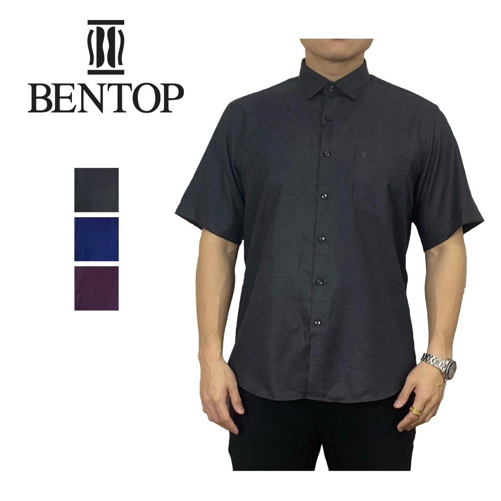 Bentop Shirt Short Sleeve Regular Fit | Shopee Malaysia