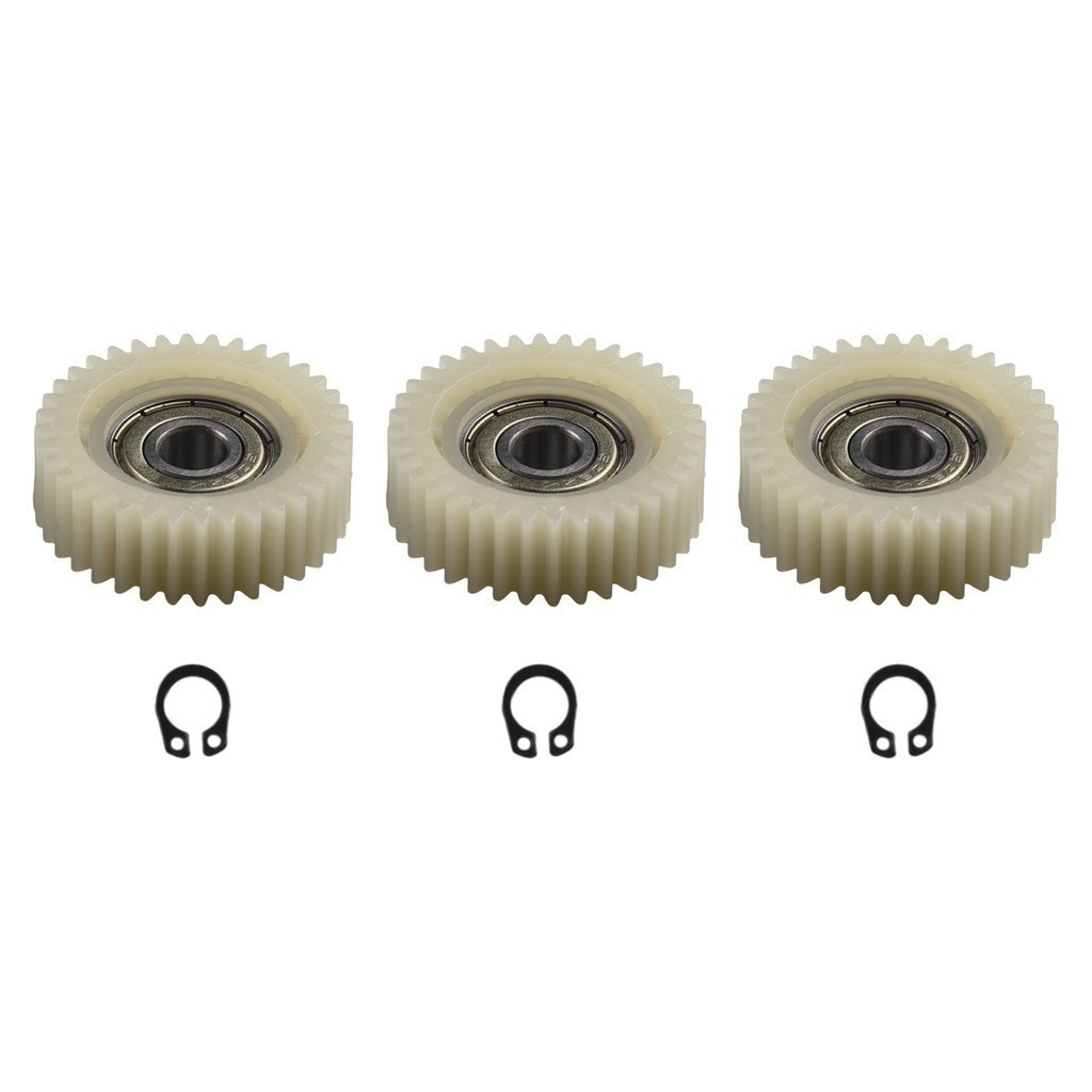 3Pcs 36 Teeth Nylon Motor Gears - 38mm Planetary Gear Set For Electrical Motor Repair