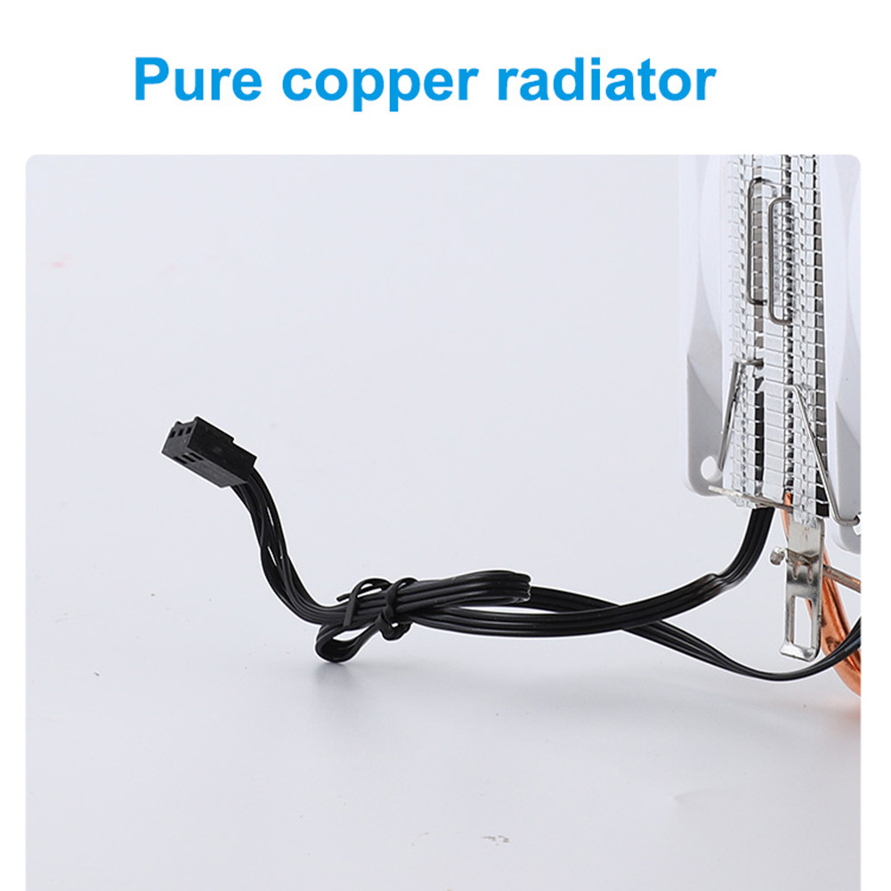 CPU Radiator 12V 3 Pin PC Case Silent Cooling Fan for Intel LGA 1155 ...