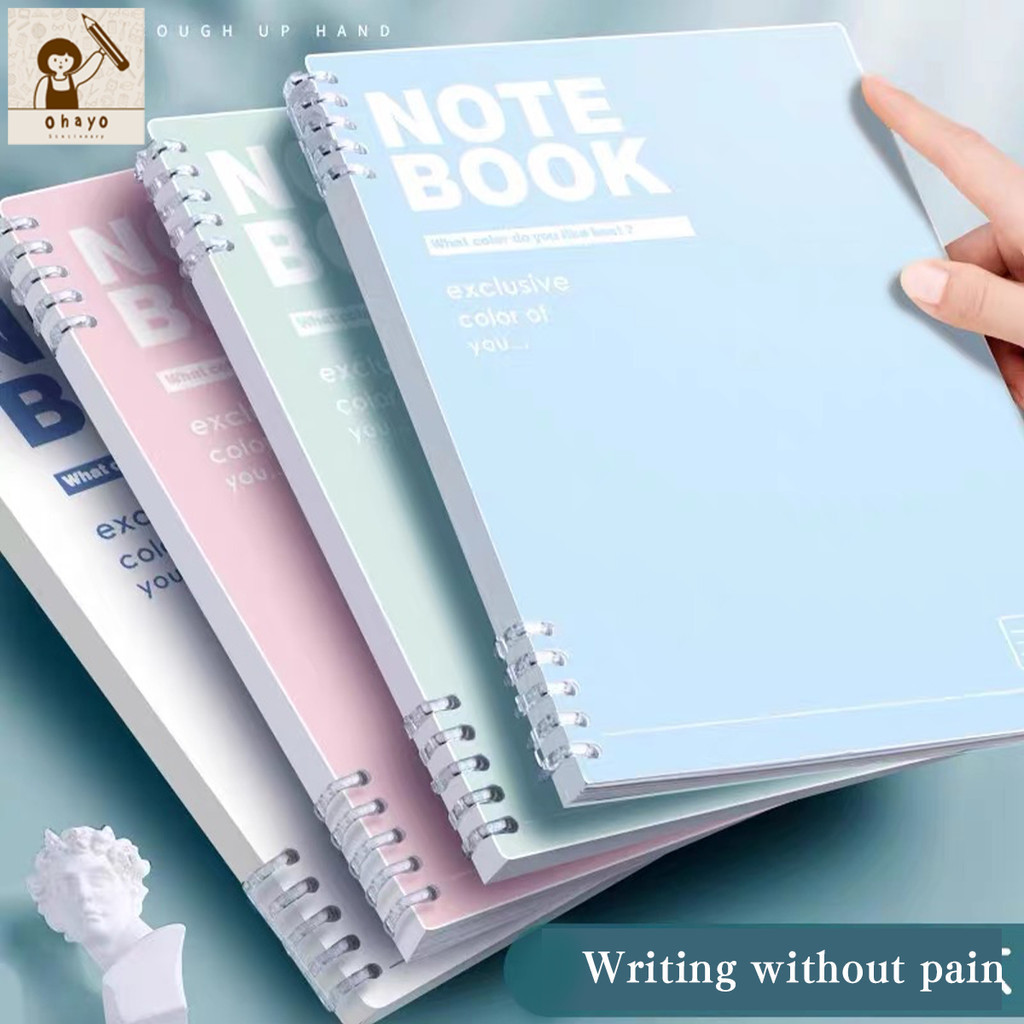 Loose leaf Notebook 60 Sheet Refillable B5/A5 Studens School Writing ...