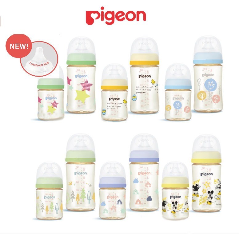 3rd /4th generation plgeon bottle softouch PPSU wide neck nipples ...