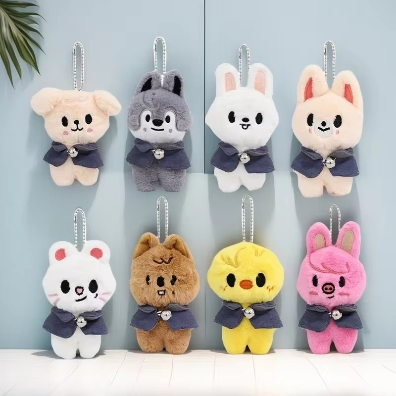 10-12cm Skzoo Kpop Plush Keychain Stuffed Animal Toys StrayKids JYP ...