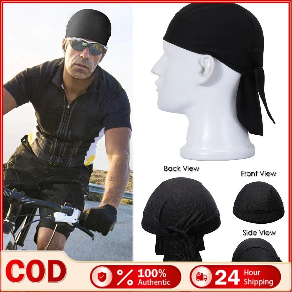 Unisex Outdoor Sport Head Scarf Running Headband Rider Cap for Men ...
