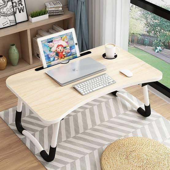 (Mini) Mini Folding Table 50X30 Plain Wood Children's Study Table ...