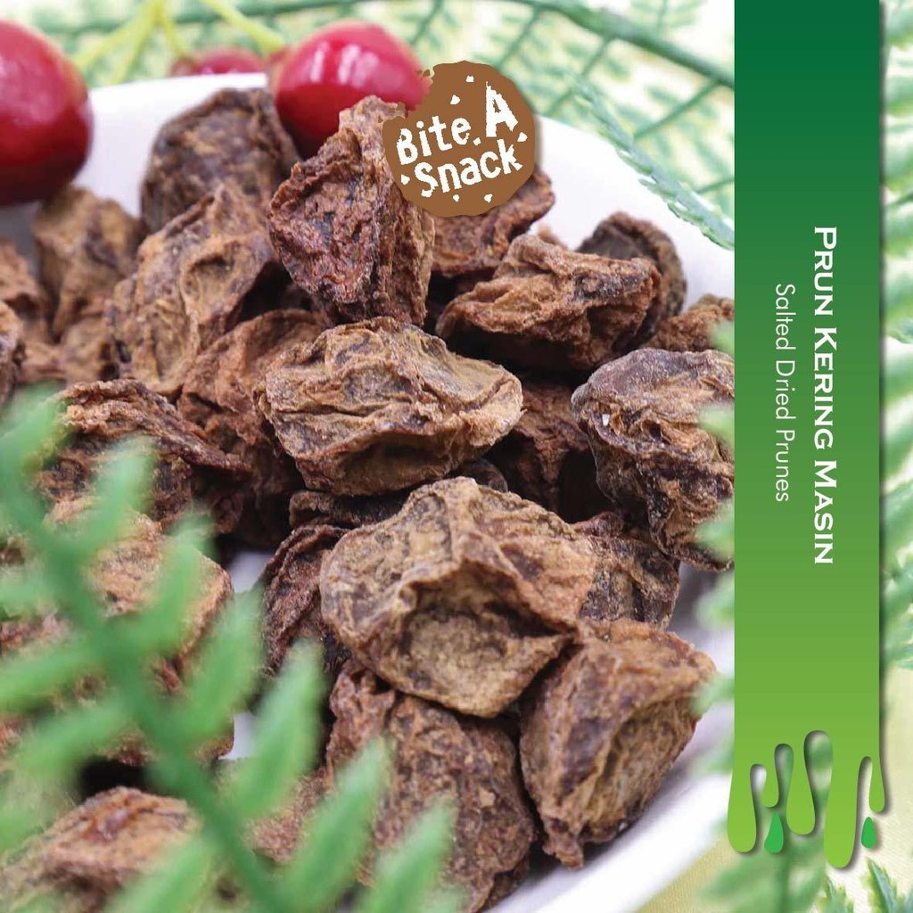 Salted Dried Prunes | Prun Kering Masin 180g±/pack | Shopee Malaysia