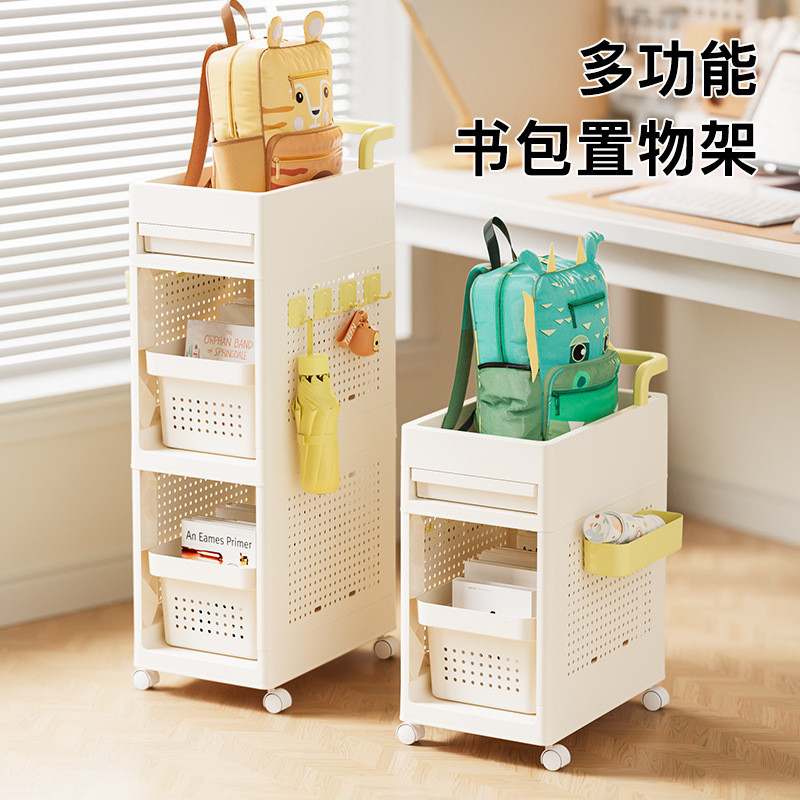 Children Simple Schoolbag Rack Storage Rack Kitchen Floor Rack ...