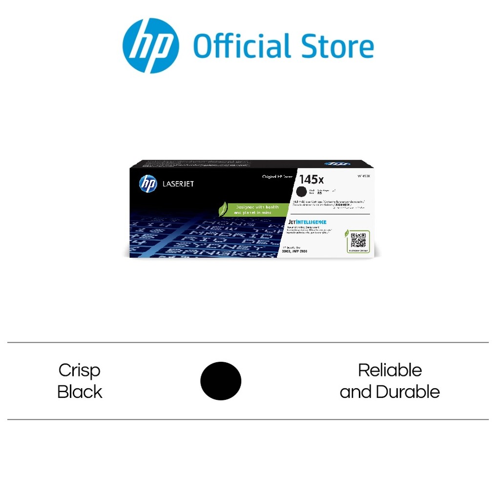 HP 145X High Yield Black Original LaserJet Toner Cartridge | Shopee ...