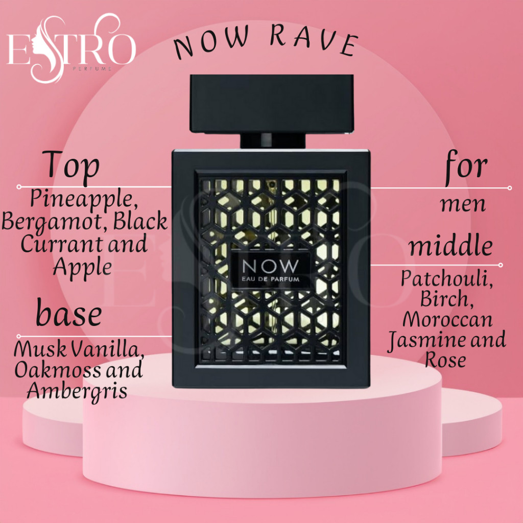 now rave EAU DE PARFUM NATURAL SPRAY 100ML | Shopee Malaysia