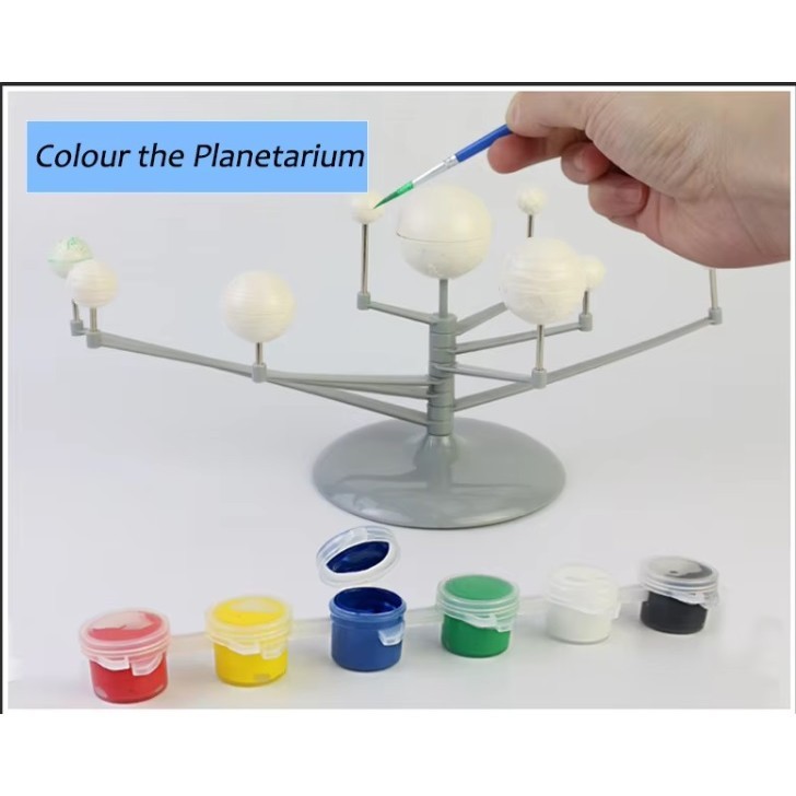 Solar System Model DIY Toys Educational Children Science Technology ...
