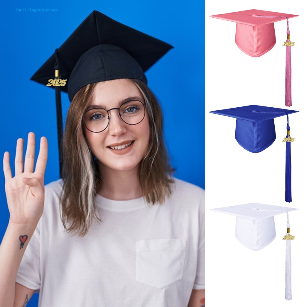 Graduation Cap and Tassel Set High-quality Polyester Graduation Cap ...