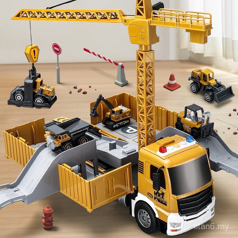 Oversized Children's Container Container Truck Large Engineering ...