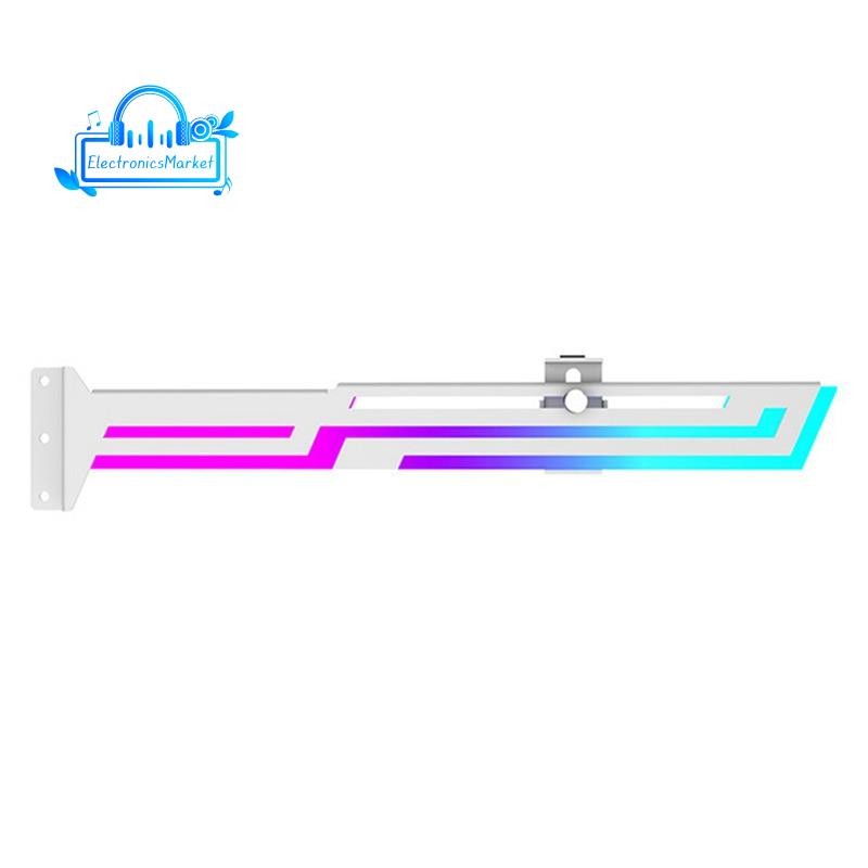 ARGB Graphics Card GPU Holder GPU Brace Support Adjustable Height ...