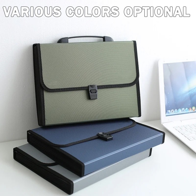 A4 Expanding File Folder Multi Tier Folder Portable accordion Bag ...