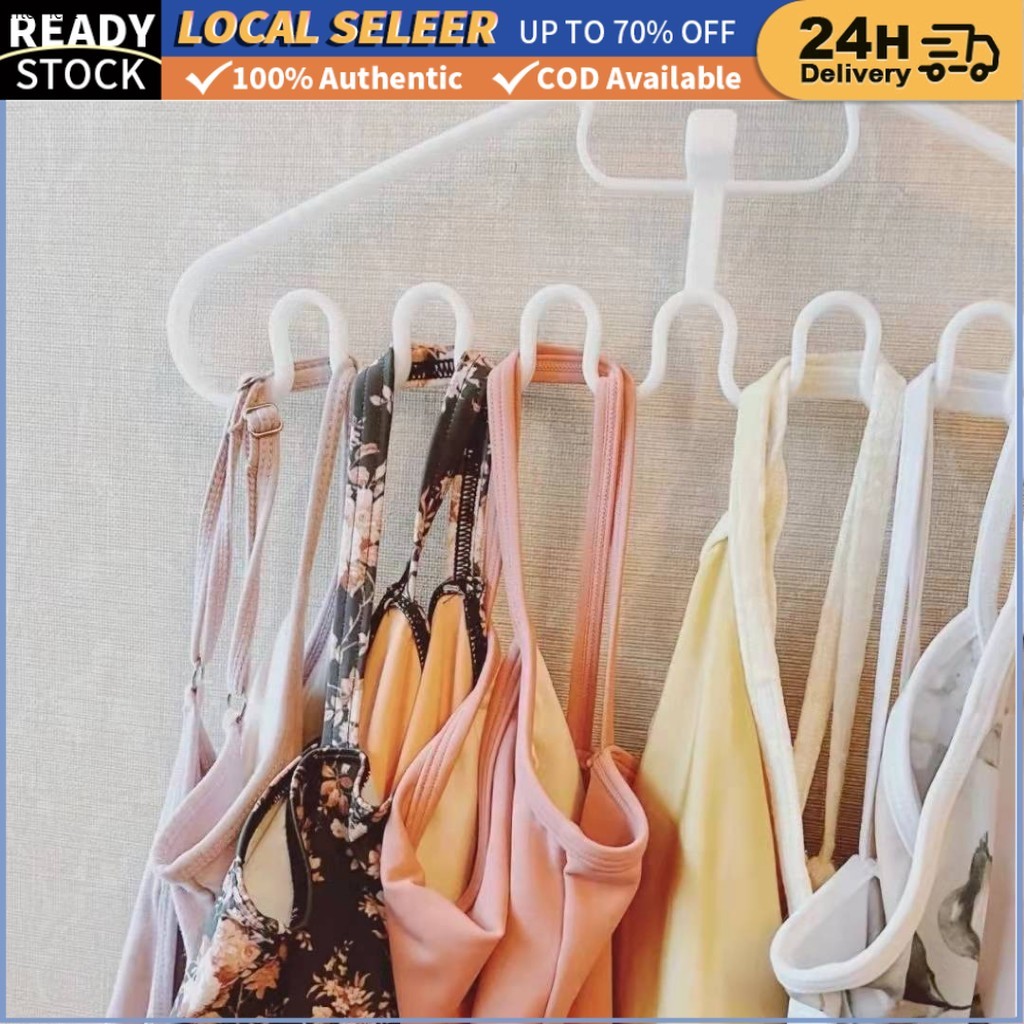 Universal Wave Shaped Hanger Non-Slip Clothes Drying Hangers Space ...