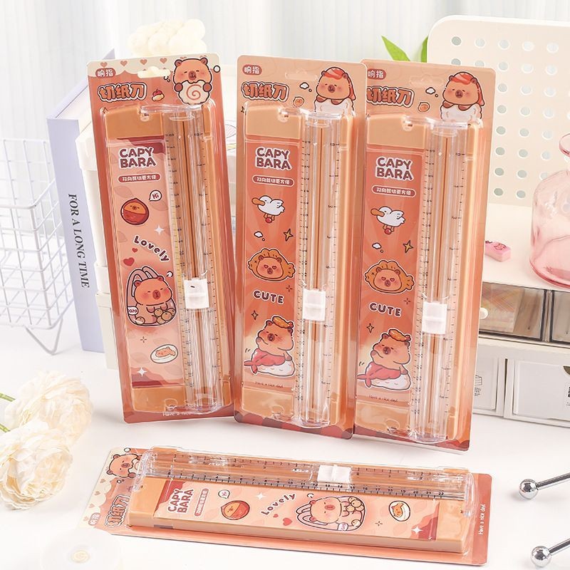 卡皮巴拉切纸A4卡通可爱迷你切纸学生美术课手工DIY裁纸Capibala cutting paper A4 cartoon cute mini ...