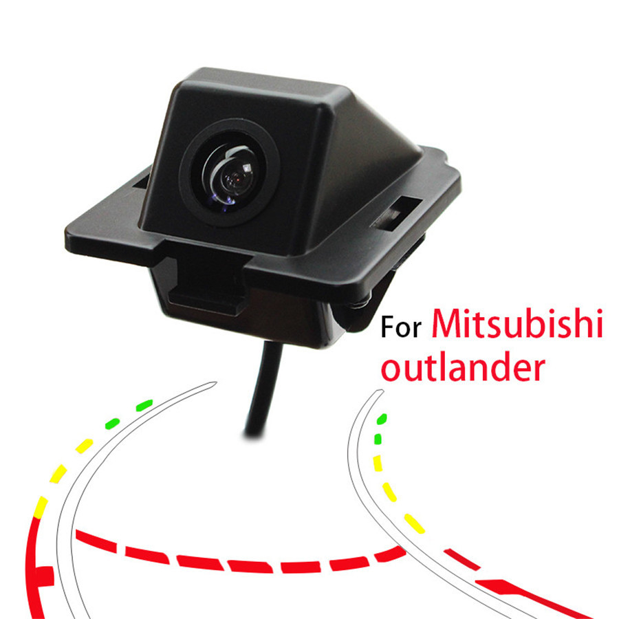Trajectory Tracks Backup Rear View Camera Parking For Mitsubishi