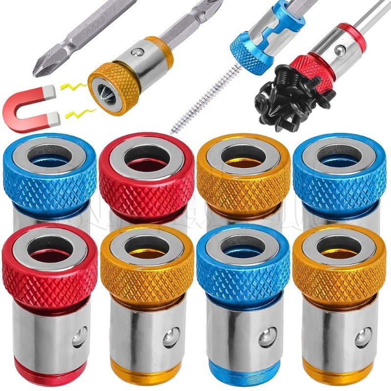 1/2/4Pcs Electric Crosshead Magnetic Ring - Magnet Screwdriver ...