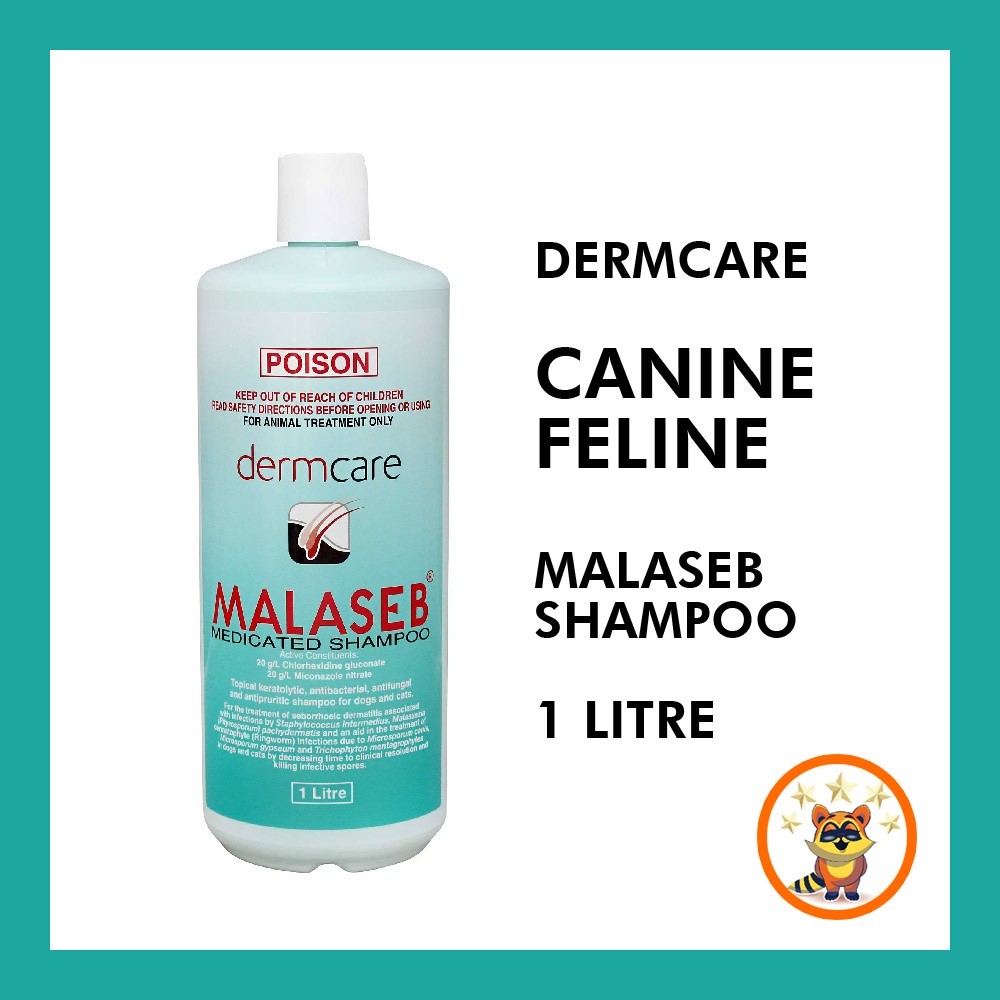 Malaseb Dermcare Shampoo 1L Cat Kucing Dog Shopee Malaysia