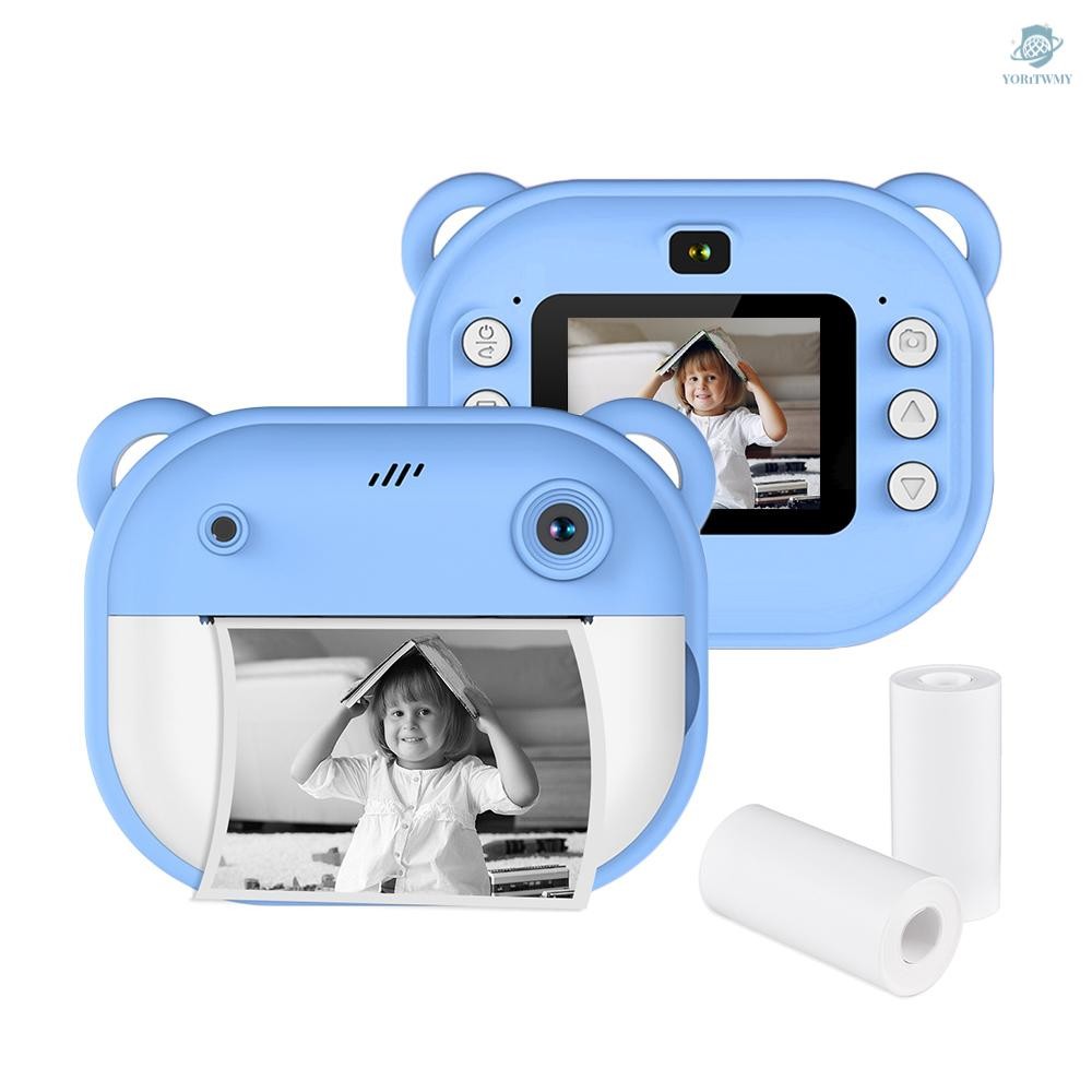 Kids Instant Print Camera Kids Camera 1080P Digital Camera with Dual ...