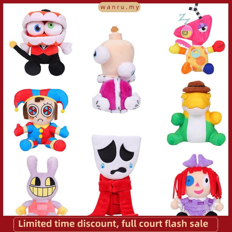 2024 Hot The Amazing Digital Circus Plush Pomni and Jax Plushie Doll