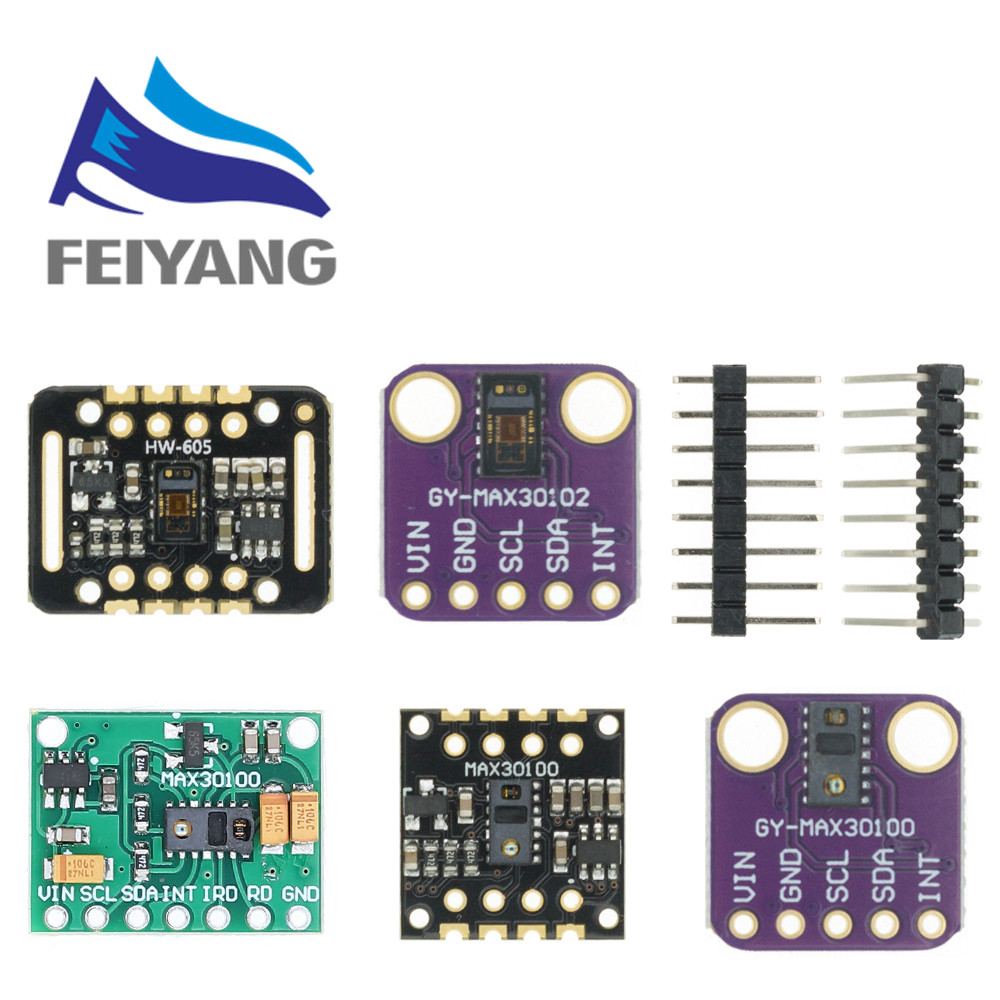 MH-ET LIVE MAX30102 MAX30100 Heart rate Sensor Module Puls detection ...
