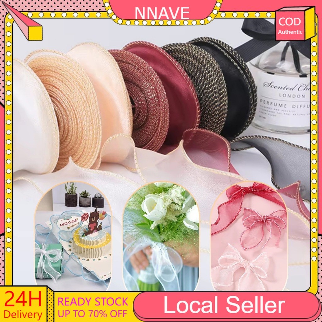 9m Lace Ribbons Fish Tail Ribbon gift decoration party DIY Flower ...