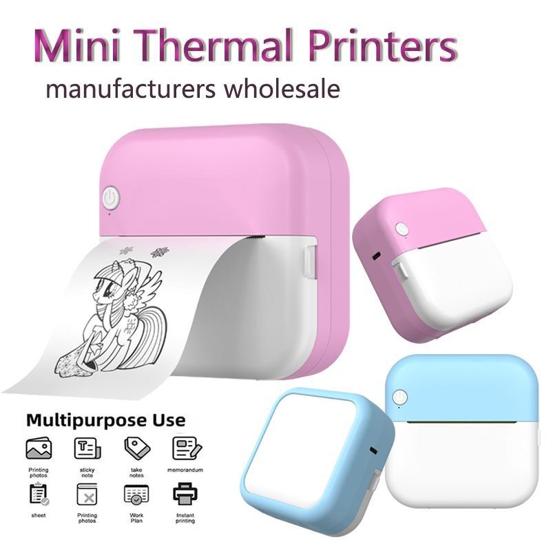 New photo printer/Student Mini Thermal Label Printer Wrong Text Photo ...