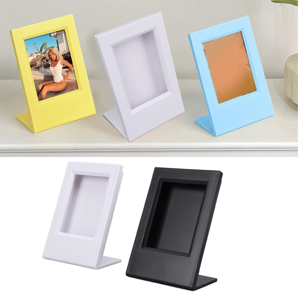 Welcomehome Slanted Photo Frame Flexible Use Acrylic L Shape for EVO 3 ...