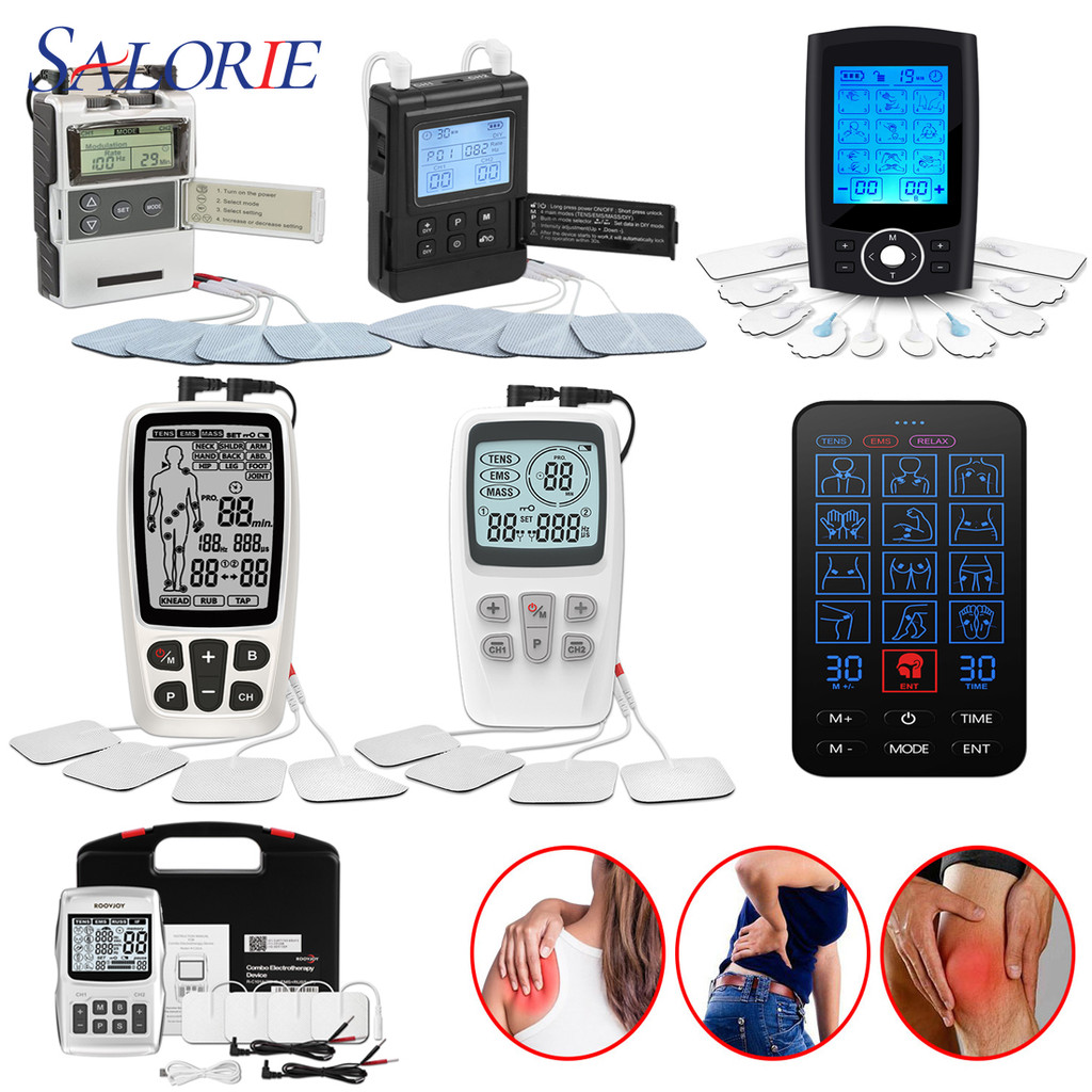 Salorie Multifunctional TENS Massage EMS Muscle Stimulator Massager ...