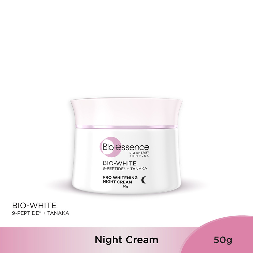 BIO-ESSENCE Bio-White Pro Whitening Night Cream 50g | Shopee Malaysia