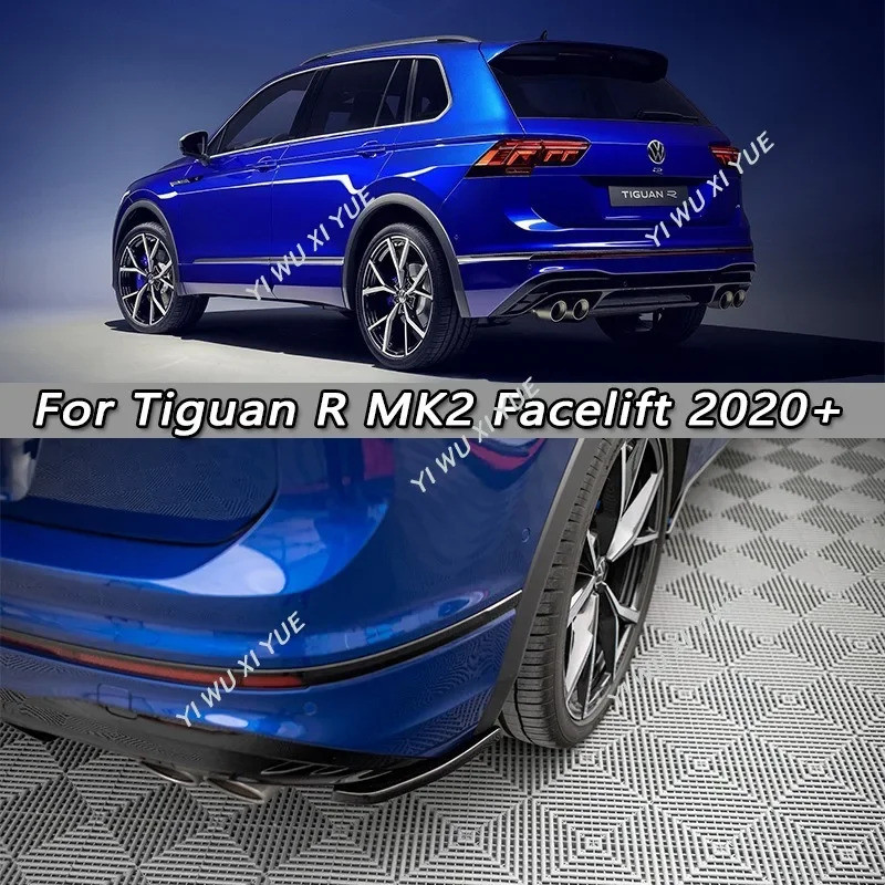 Maxton Style Rear Side Splitters For Volkswagen Tiguan R Mk2 Facelift ...