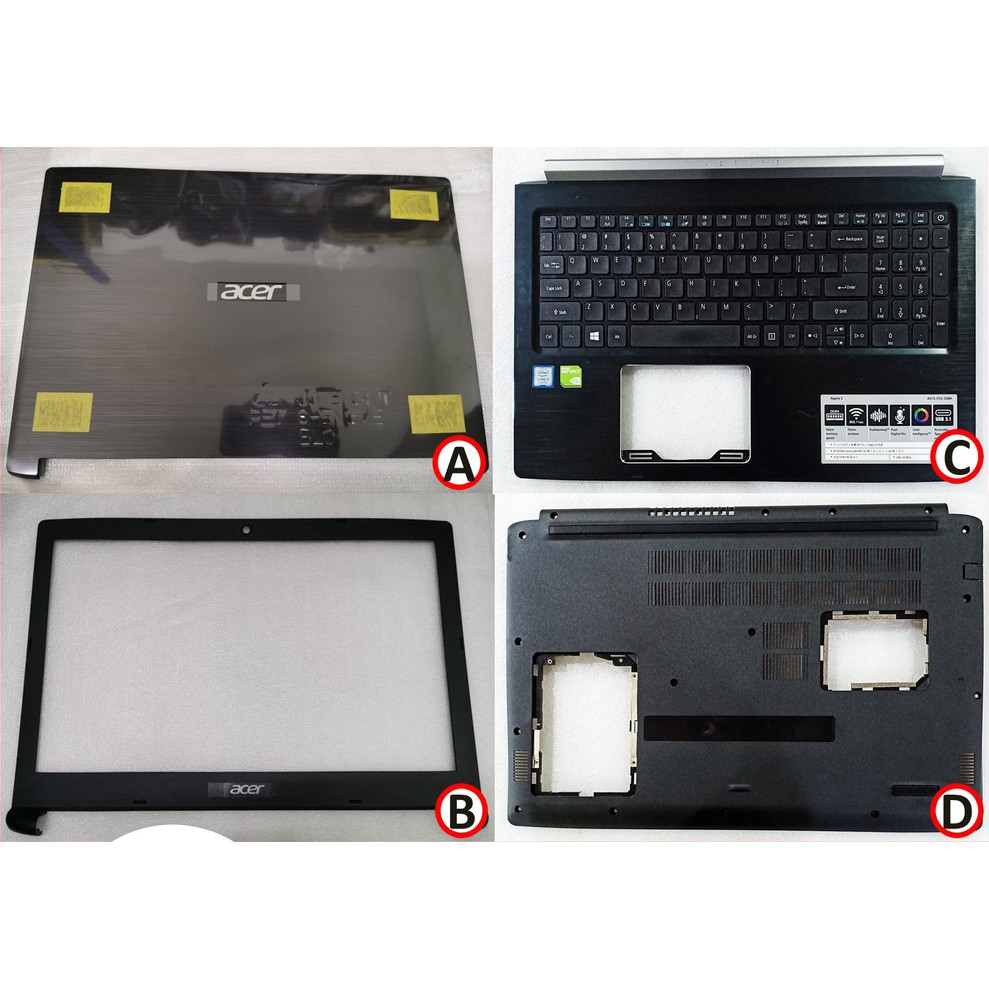 Carcasa De Repuesto Para Laptop Acer Aspire 5 A515-51 A515-51G A515-41G - View #10