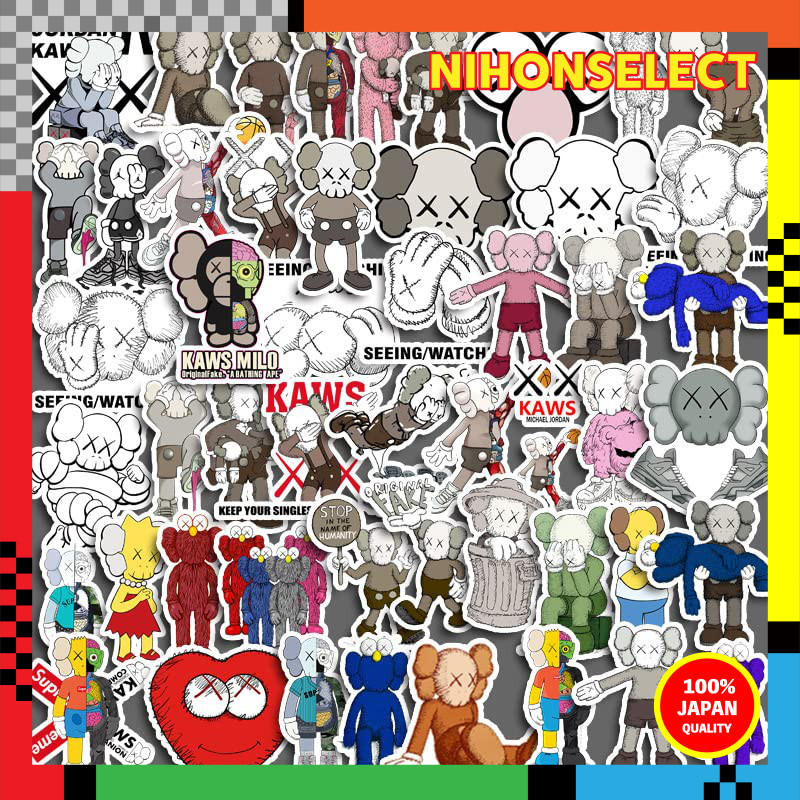 Cute Anime Stickers Set - 100 Waterproof High-Resolution Mini Stickers ...