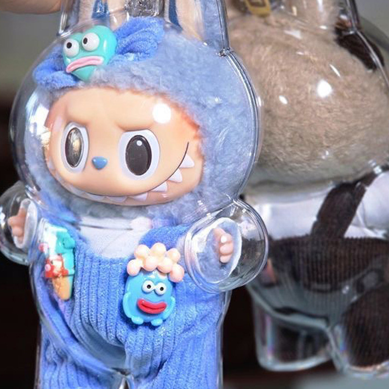 Labubu Protective Shell, Waterproof Dustproof Labubu Storage Box Case ...