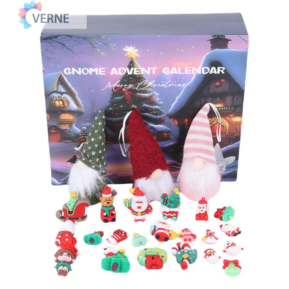 [Verne.my] 2024 Christmas Gnome Advent Calendar 24 Days Xmas Countdown ...