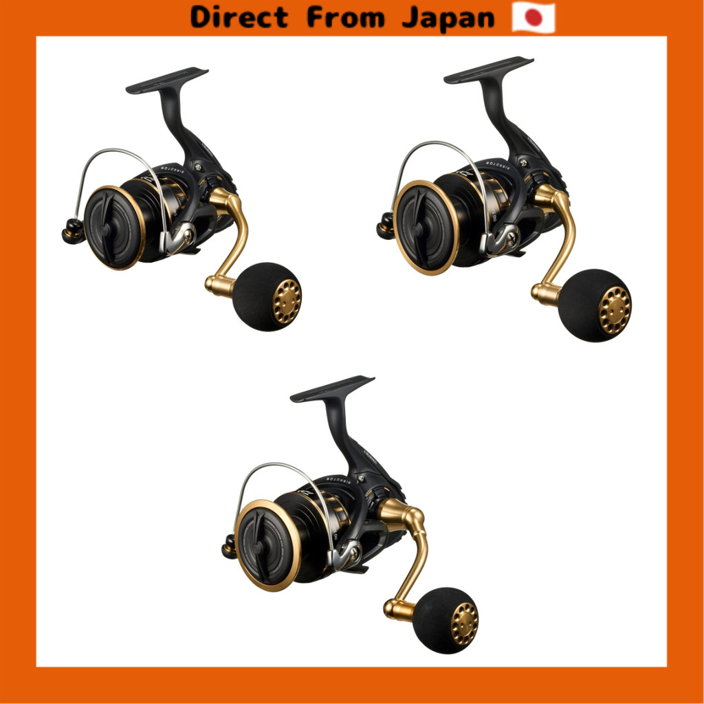 daiwa 23bg sw spinning reel 23 BG 6000D-H – YOKI Tackle Fishing Gear Emporium Adopts Full Metal (Aluminum) Body Comprehensive Lineup to Suit Various Saltwater Lure Games Equipped with a large Daiwa Spinning Reel 23 BG